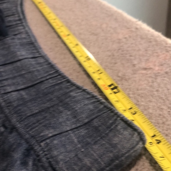 BCG ELASTIC WAIST NAVY 4’ SHORTS WITH POCKETS - Picture 6 of 6